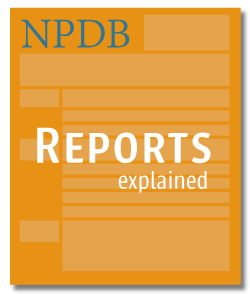 NPDB Reports Explained.