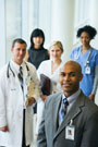 Group of medical professionals