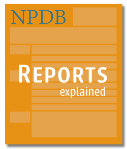 NPDB Reports Explained
